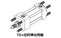 TD方式YGC/YGD拉杆液壓缸